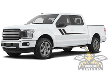 Load image into Gallery viewer, Hockey Side Stripes Graphics Ford F150 Decals Super Crew Cab