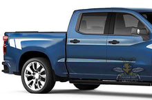 Load image into Gallery viewer, Hockey Stripes Bed Graphics vinyl for chevy Silverado decals