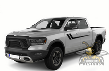 Load image into Gallery viewer, Hockey Stripes Graphics Kit Vinyl Decal Compatible with Dodge Ram Crew Cab 1500