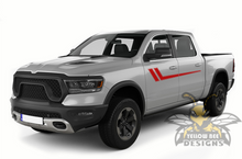 Load image into Gallery viewer, Hockey Stripes Graphics Kit Vinyl Decal Compatible with Dodge Ram Crew Cab 1500