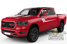 Load image into Gallery viewer, Hockey Stripes Graphics Kit Vinyl Decal Compatible with Dodge Ram Crew Cab 1500