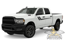 Load image into Gallery viewer, Hockey Stripes Graphics Kit Vinyl Decals Compatible with Dodge Ram 2500 Crew Cab