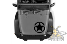 Load image into Gallery viewer, Hood Star decals JL 2019 Wrangler Hood Graphics stickers