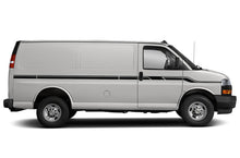 Load image into Gallery viewer, Line Stripes Graphics Decals Compatible with Chevrolet Express