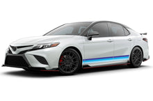 Load image into Gallery viewer, Lower Belt Blue Shades Stripes decals for Toyota Camry