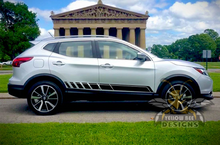 Load image into Gallery viewer, Lower Side Rocket Stripes Graphics vinyl for Nissan Rogue decals