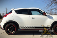 Load image into Gallery viewer, Lower Side Stripe Graphics vinyl for Nissan Juke decals
