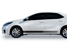 Load image into Gallery viewer, Lower Side Stripes Graphics Vinyl Decals Compatible with Toyota Corolla