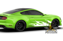 Load image into Gallery viewer, Lower Fire Decals Graphics Vinyl Decals For Ford Mustang