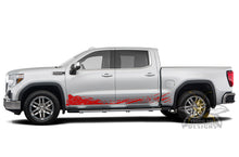 Load image into Gallery viewer, Lower Mud Splash Graphics Vinyl Decals Compatible with GMC Sierra Crew Cab