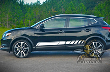 Load image into Gallery viewer, Lower Side Rocket Stripes Graphics vinyl for Nissan Rogue decals