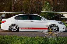 Load image into Gallery viewer, Lower Side Stripes Graphics Vinyl Decals Compatible with Honda Accord