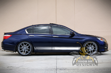 Load image into Gallery viewer, Lower Side Stripes Graphics Vinyl Decals Compatible with Honda Accord