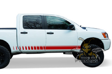 Load image into Gallery viewer, Lower Side Stripes Graphics vinyl for Nissan Titan decals