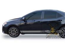 Load image into Gallery viewer, Lower Side Stripes Graphics Vinyl Decals Compatible with Toyota Corolla