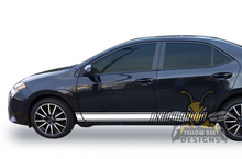 Load image into Gallery viewer, Lower Side Stripes Graphics Vinyl Decals Compatible with Toyota Corolla