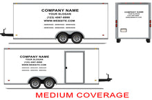 Load image into Gallery viewer, Vinyl Lettering, Graphics, Decals For 7' x 20' Enclosed Trailer