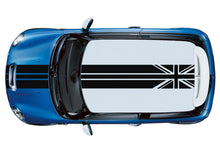 Load image into Gallery viewer, Mini Cooper Countryman UK Stripes Graphics Vinyl Decal Compatible with Mini Cooper Countryman