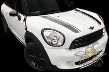 Load image into Gallery viewer, Mini Cooper Hood Decals Graphics Vinyl Compatible with Mini Cooper