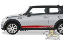 Load image into Gallery viewer, Mini Cooper Lower Door Graphics mini cooper side stripes, Vinyl,decals