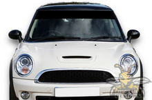 Load image into Gallery viewer, Mini Cooper Graphics mini cooper Windshield Decals stripes, Stickers 2019, 2020, 2021