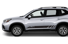 Load image into Gallery viewer, Mountain Side Forester Stripes Graphics Vinyl Decals Compatible with Subaru Forester