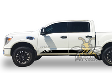 Load image into Gallery viewer, Mountain Side Stripes Graphics vinyl for Nissan Titan decals
