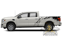 Load image into Gallery viewer, Mud Splash Bed Graphics vinyl for Nissan Titan decals