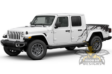 Load image into Gallery viewer, Mud Splash Graphics Kit Vinyl Decal Compatible with Jeep JT Wrangler Gladiator 4 Door 2020