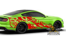 Load image into Gallery viewer, Nightmare Side Graphics Vinyl Decals Compatible with Ford Mustang