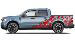 Nightmare Side Graphics Vinyl Decals Compatible with Ford Maverick