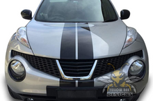 Load image into Gallery viewer, Dual Rally Stripes Graphics vinyl for Nissan Juke decals