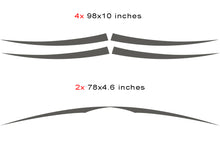 Load image into Gallery viewer, Replacement RV, Trailer Hauler, Camper, Motorhome, Decals, Graphics Black-Red-Gray