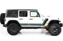Load image into Gallery viewer, Jeep JL Wrangler Retro decals Graphics Vinyl stripes