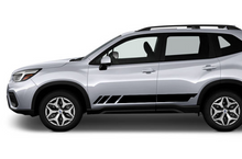 Load image into Gallery viewer, Rocker Side Stripes Graphics Vinyl Decals Compatible with Subaru Forester