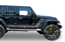 Load image into Gallery viewer, Rocket Stripes Graphics Kit Vinyl Decal Compatible with Jeep JL Wrangler 4 Door 2018-Present
