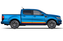 Load image into Gallery viewer, Retro red-yellow-orange side stripes Vinyl Decal Compatible with Ford Ranger