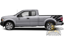 Load image into Gallery viewer, Shred Bed Graphics decals for Ford F150 Super Crew Cab 6.5''