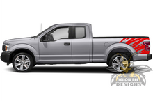 Load image into Gallery viewer, Shred Bed Graphics decals for Ford F150 Super Crew Cab 6.5''
