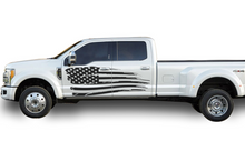 Load image into Gallery viewer, Ford F450 Decals Side USA Flag Graphics Compatible With Ford F450