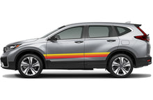 Load image into Gallery viewer, Side retro stripes Light shades Graphics vinyl decals for Honda CRV