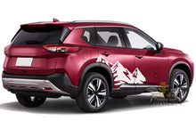 Load image into Gallery viewer, Side Door Mountains Graphics vinyl decals for Nissan Rogue