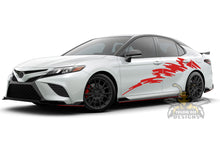 Load image into Gallery viewer, Side Door Strike Graphics Vinyl Compatible decals for Toyota Camry