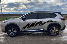 Load image into Gallery viewer, Edit SEO Side Door Strike Graphics vinyl decals for Nissan Rogue