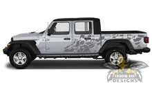 Load image into Gallery viewer, Side Nightmare Graphics For Jeep Gladiator Rubicon Stripes 2020