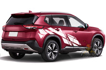Load image into Gallery viewer, Side Pattern Door Graphics vinyl decals for Nissan Rogue