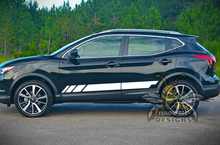 Load image into Gallery viewer, Side Rocket Stripes Graphics vinyl for Nissan Rogue decals