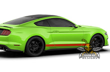 Load image into Gallery viewer, Thin Belt Lines Rocket Graphics vinyl graphics for ford Mustang decals