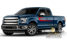Load image into Gallery viewer, Speed Stripes Graphics decals for Ford F150 Super Crew Cab 6.5''