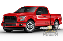 Load image into Gallery viewer, Speed Stripes Graphics decals for Ford F150 Super Crew Cab 6.5''